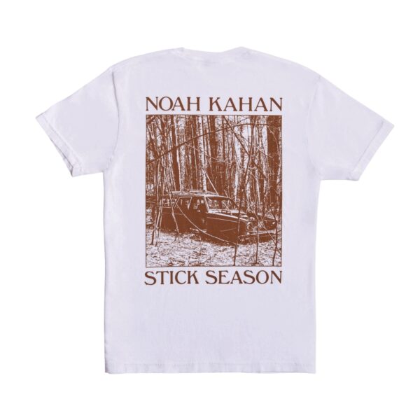 Stick Season White Tee