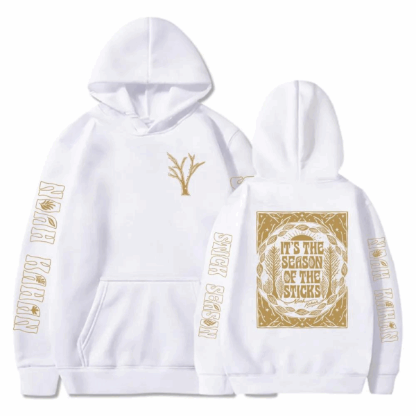Stick Season Hoodie – White