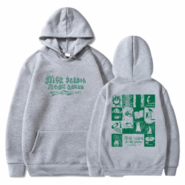 Stick Season Tour Gray Hoodie