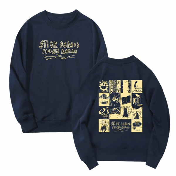 Stick Season Tour Navy Crewneck